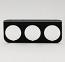 Auto Meter gauge panel 3-Hole Black Auto Meter gauge panel 3-Hole Black