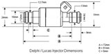 Fuel Injector-42 lbhr 